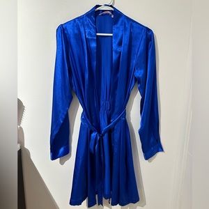 La Vie en Rose Royal Blue Kimono
